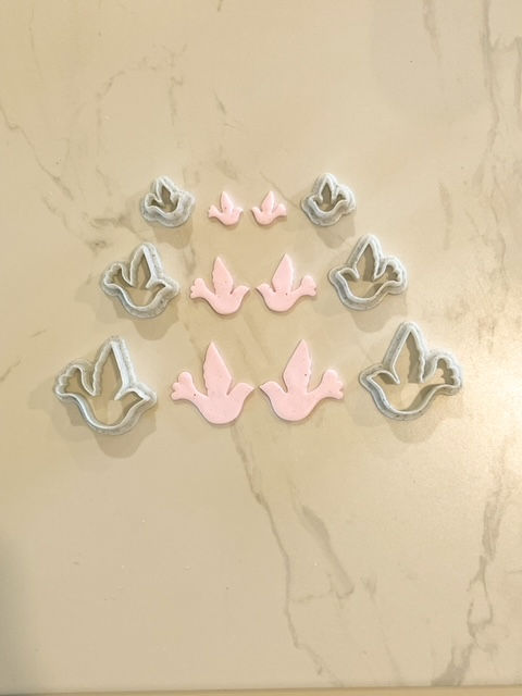 Doves Clay Cutter (mirrored set)