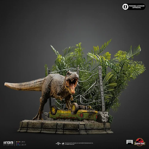 T-Rex Breakout Set A - Jurassic Park - Icons - Iron Studios