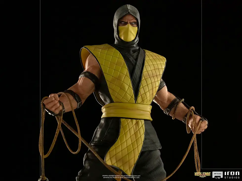 Miniatura: Scorpion - Mortal Kombat - Art Scale 1/10 - Iron Studios