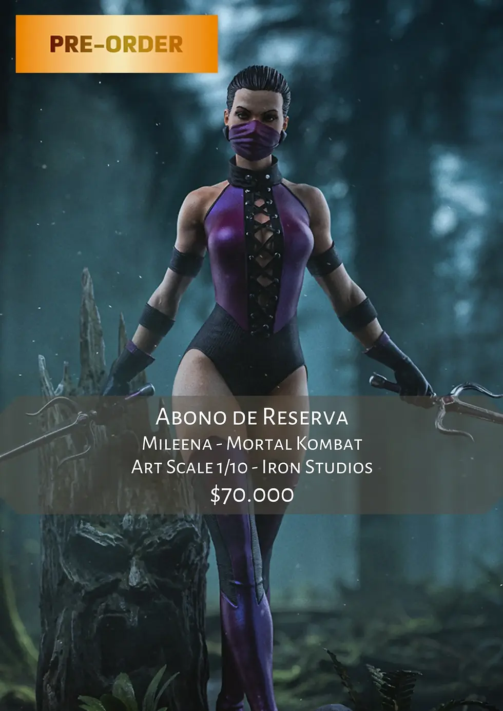 Statue Mileena - Mortal Kombat - Art Scale 1/10 - Iron Studios