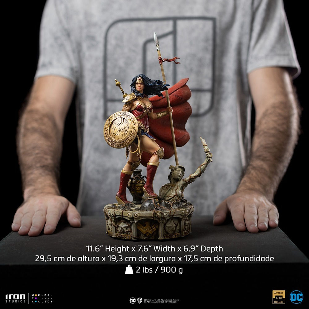 Wonder Woman Unleashed - DC Comics - Art Scale 1/10 - Iron Studios - Preventa