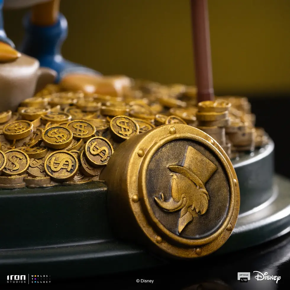 Miniatura: Uncle Scrooge Mcduck - Duck Tales - Art Scale 1/10 - Iron Studios