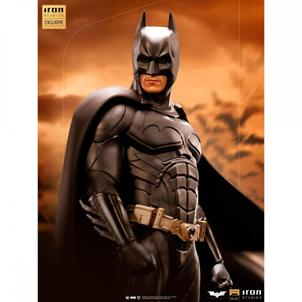 Miniatura: Batman Deluxe Art Scale 1/10 - Batman Begins
