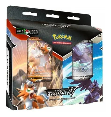 Pokémon TCG: Lycanroc V vs Corviknight V Battle Deck Bundle