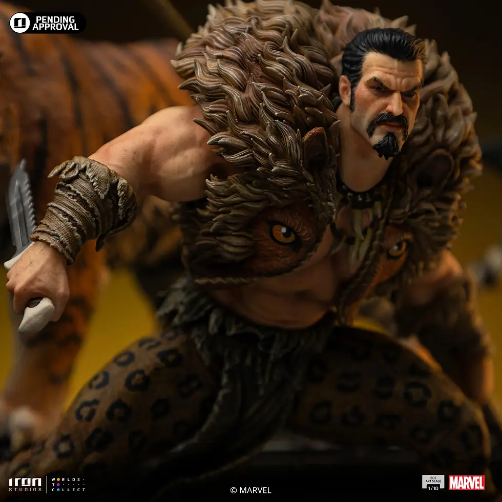 Miniatura: Kraven - Spider-Man vs Villains Diorama - 1/10 - Iron Studios - Abono