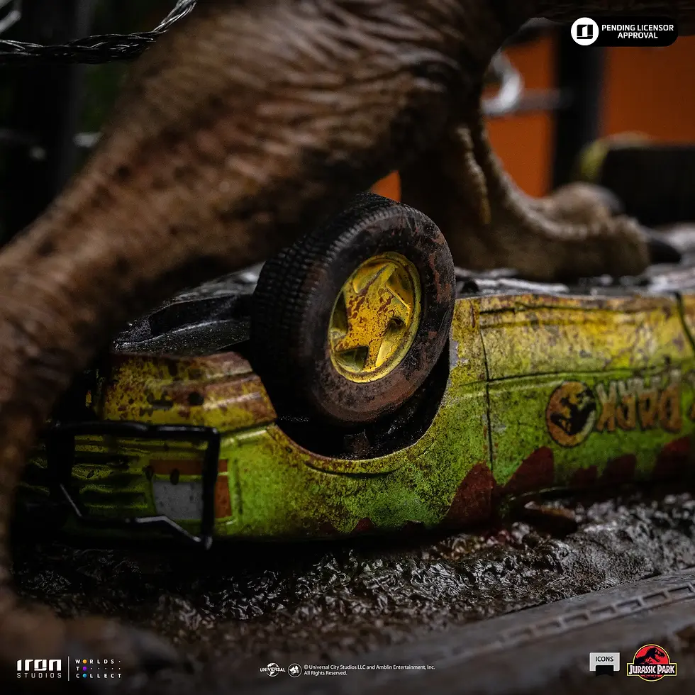 Miniatura: T-Rex Breakout Set A - Jurassic Park - Icons - Iron Studios