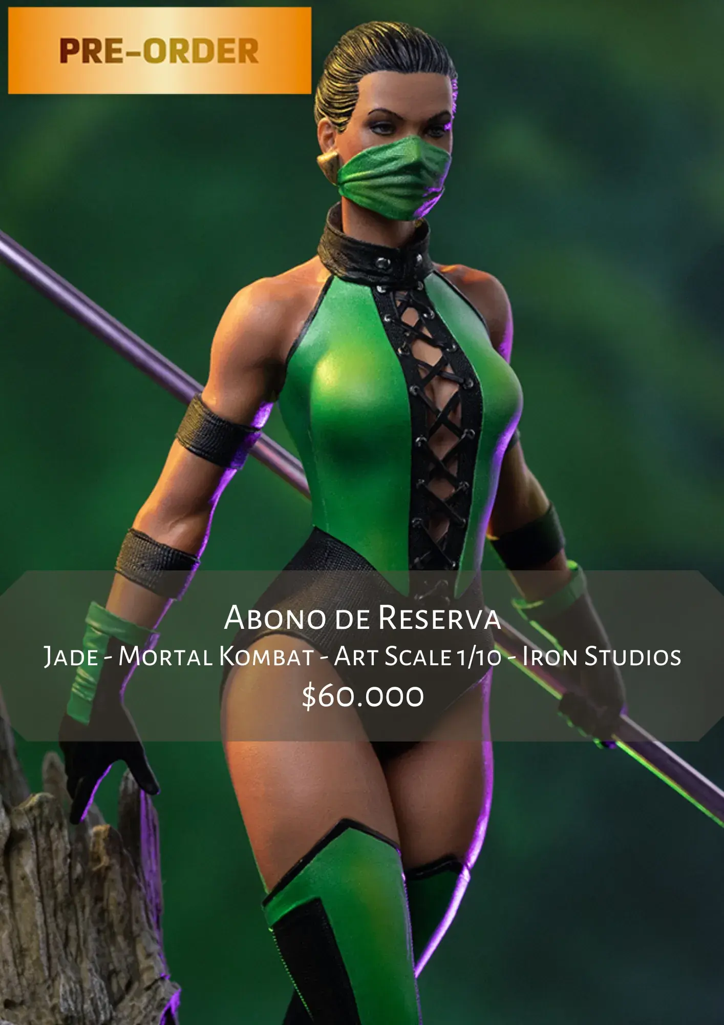 Jade - Mortal Kombat - Art Scale 1/10 - Iron Studios