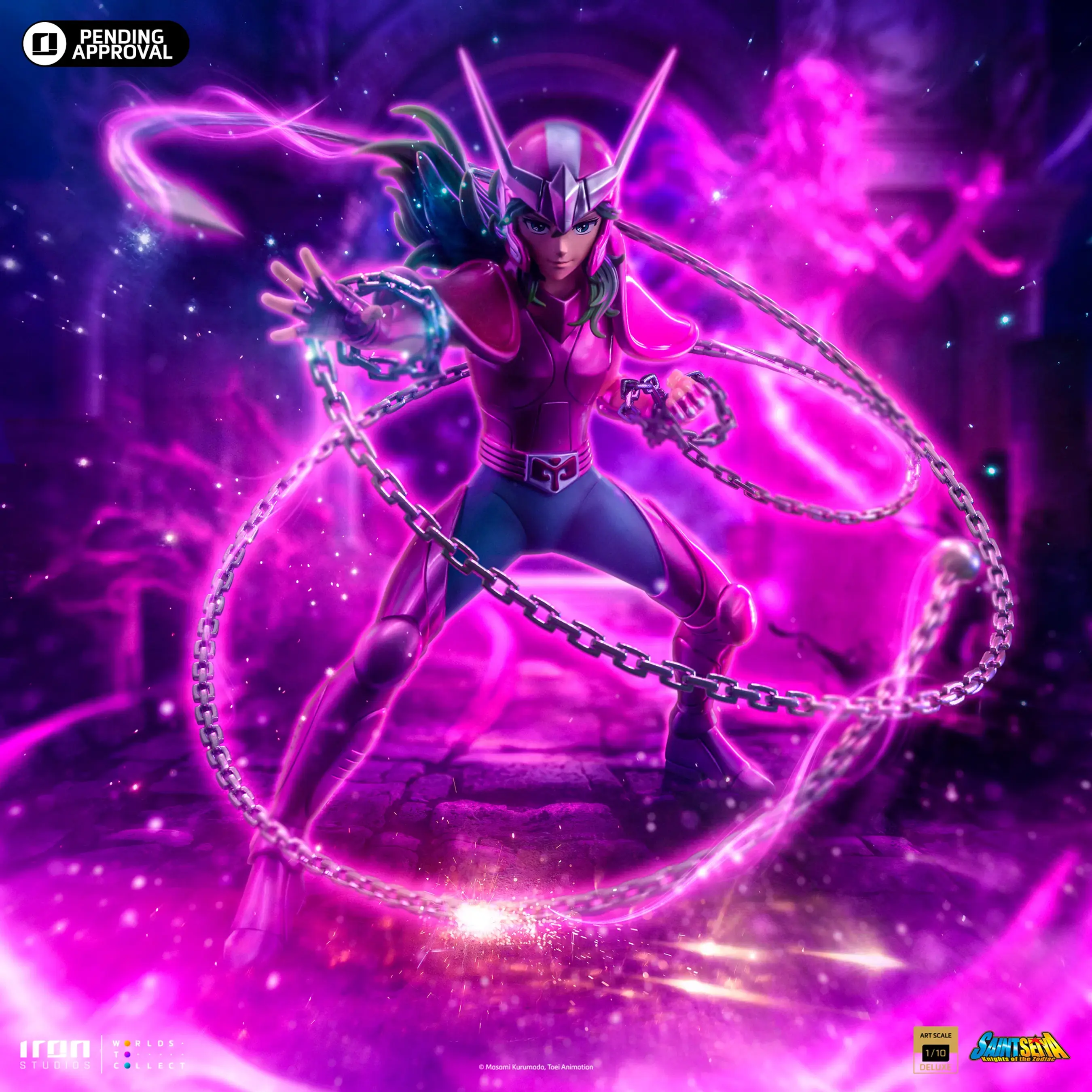 Andromeda Shun Deluxe - Saint Seiya 1/10 Iron Studios