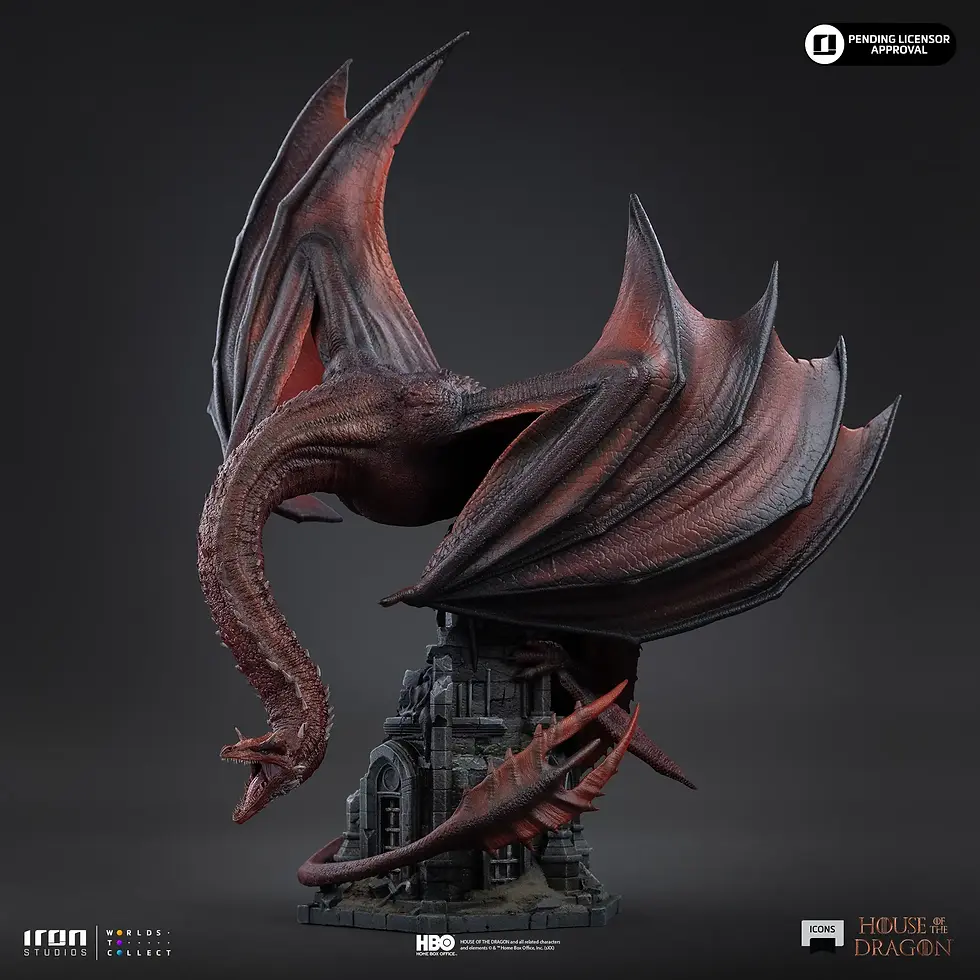 Miniatura: Caraxes - House of the Dragon - Icons - Iron Studios