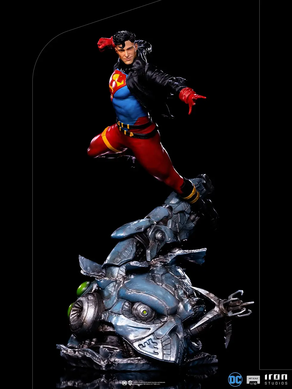 Miniatura: Figura Coleccionable Superboy - DC Comics - Art Scale 1/10 - Iron Studios