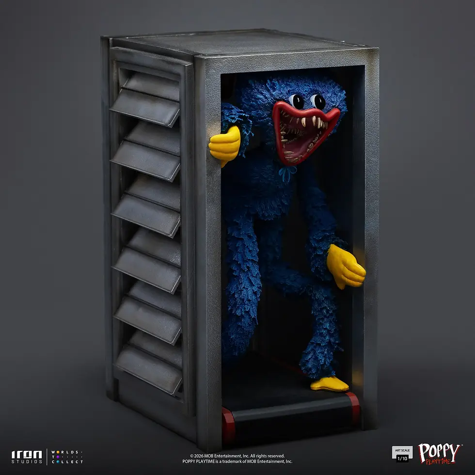 Miniatura: Statue Huggy Wuggy - Poppy Playtime - Art Scale 1/10 - Iron Studios