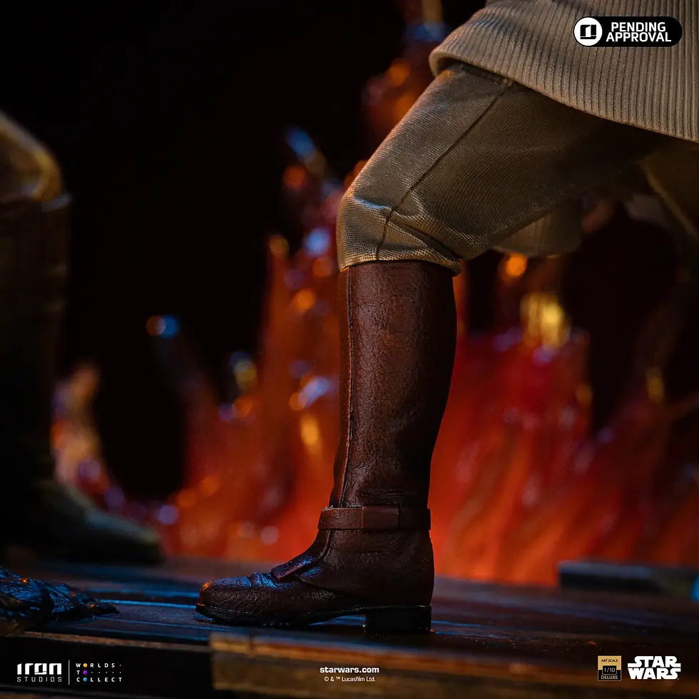 Miniatura: Anakin vs Obi-Wan - Star Wars - Art Scale 1/10 - Iron Studios - Abono