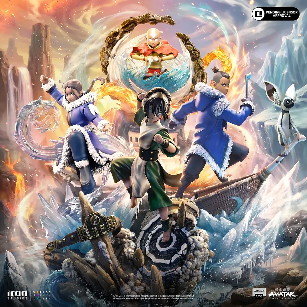 Miniatura: Figura Coleccionable Toph - Avatar The Last Airbender - Art Scale 1/10 - Iron Studios