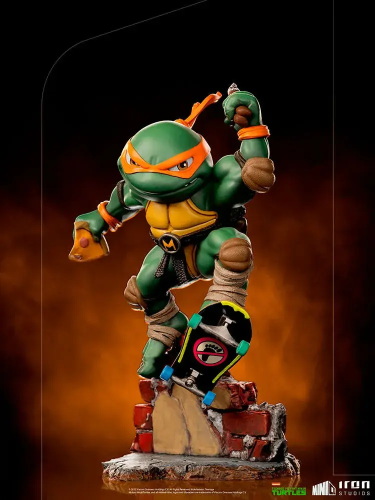 Miniatura: Miguel Ángel - TMNT - MiniCo - Iron Studios