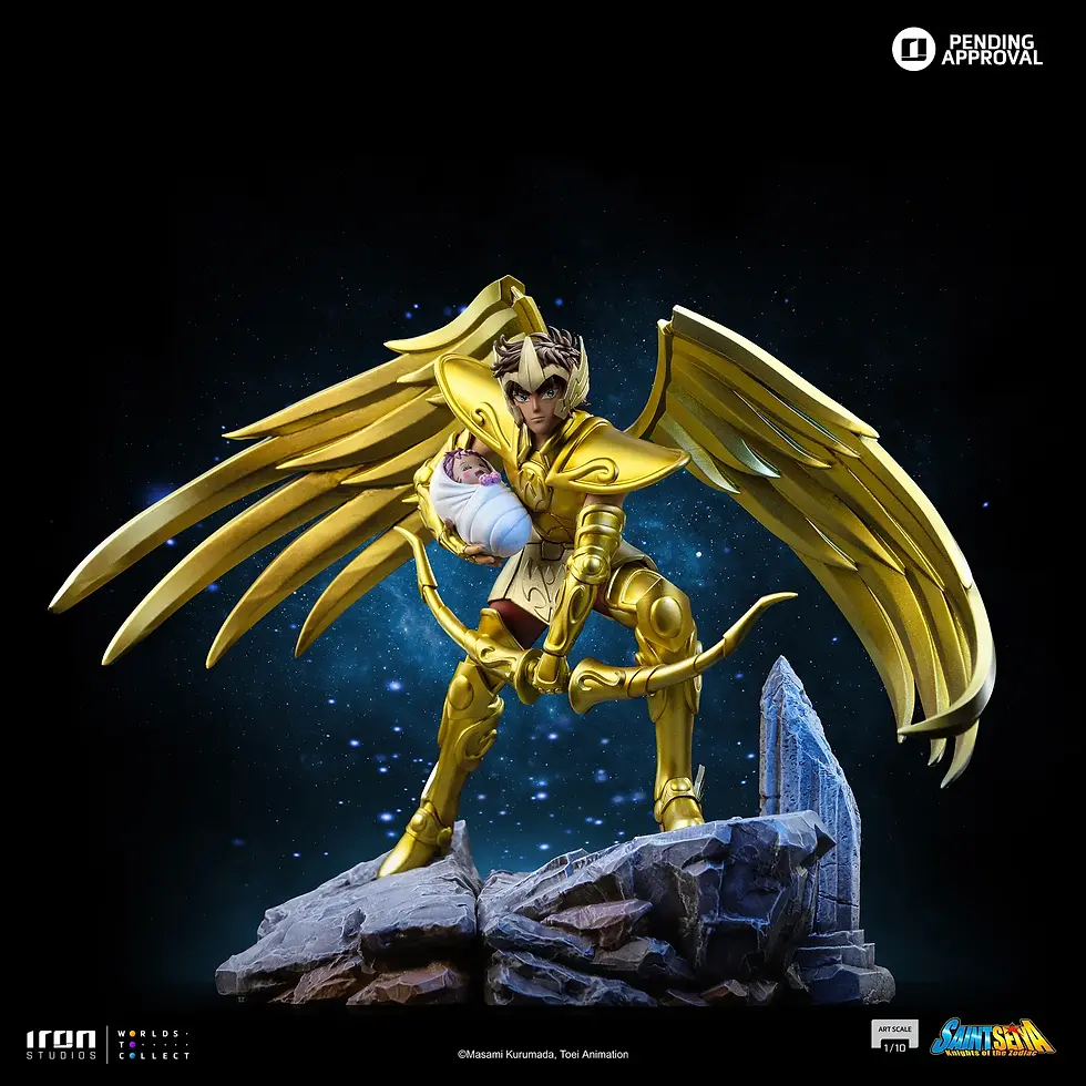 Miniatura: Sagittarius Aiolos - Saint Seiya - Art Scale 1/10 - Iron Studios - Abono