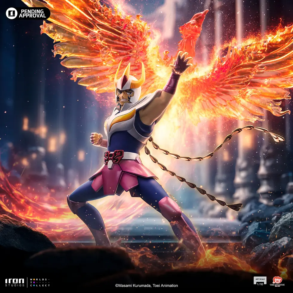 Miniatura: Phoenix Ikki - Saint Seiya - Art Scale 1/10 - Iron Studios - Abono