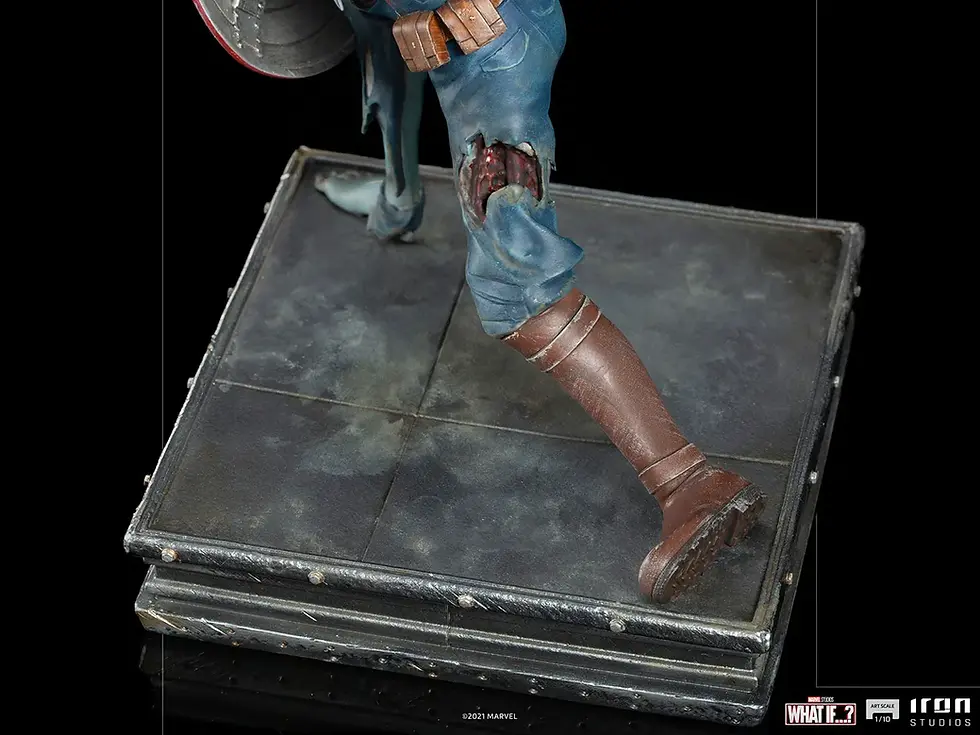 Miniatura: Captain America Zombie - What if...? - Art Scale 1/10 - Iron Studios