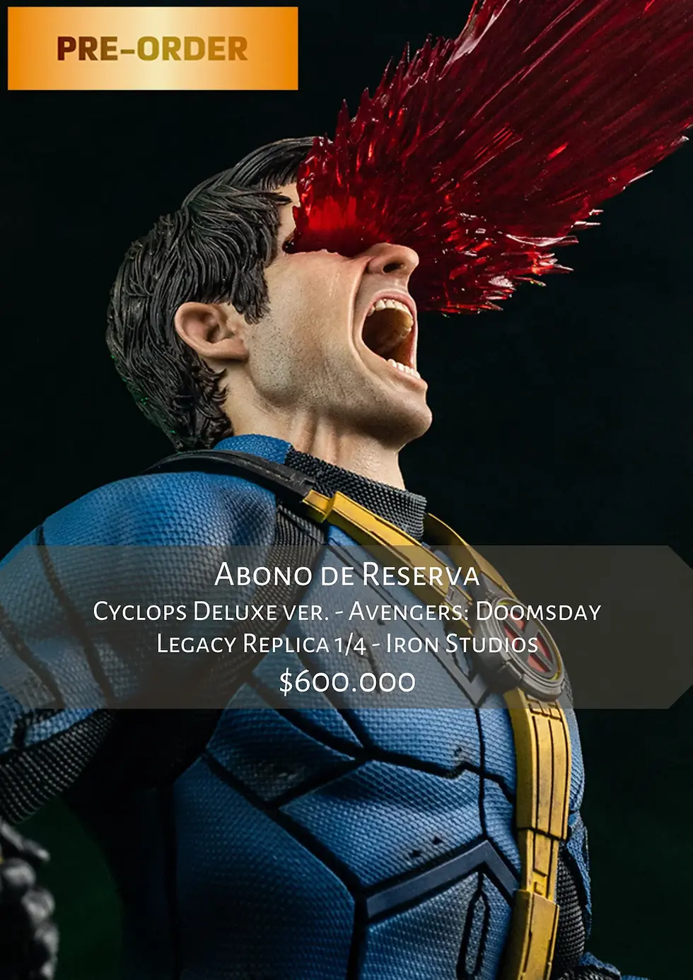 Cyclops Deluxe ver. - Avengers: Doomsday - Legacy Replica 1/4 - Iron Studios