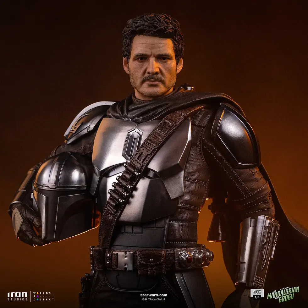 Miniatura: Mandalorian and Grogu - The Mandalorian and Grogu Movie - Legacy Replica 1/4 - Iron Studios