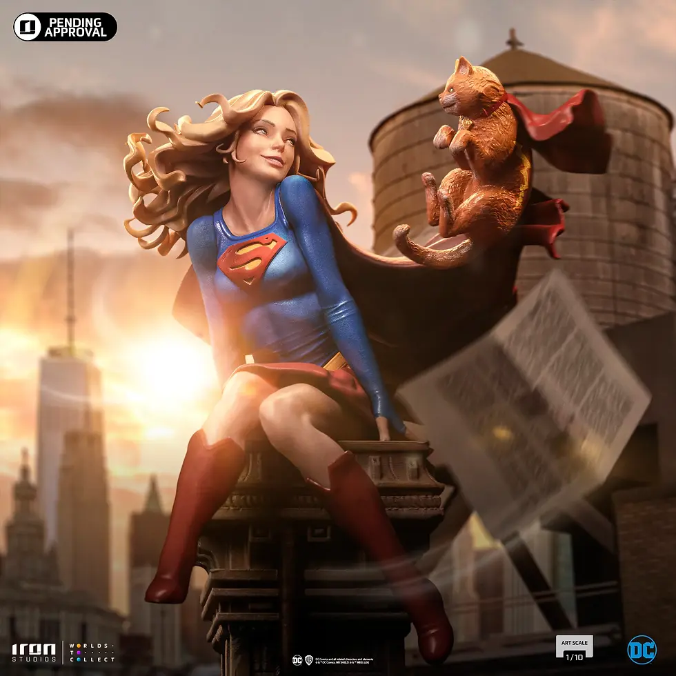 Miniatura: Supergirl - DC Comics Series #8 - Art Scale 1/10 - Iron Studios