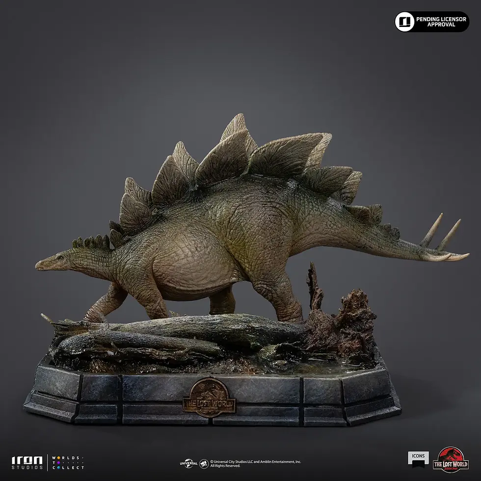 Miniatura: Statue Stegossaurus - The Lost World - Icons - Iron Studios
