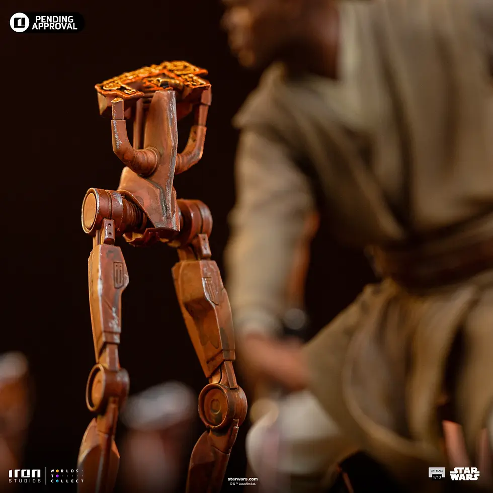 Miniatura: Mace Windu 1/10 - Star Wars - Art Scale 1/10 - Iron Studios - Abono