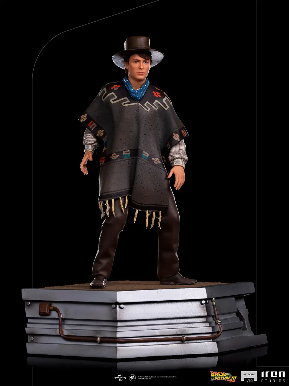 Miniatura: Figura Coleccionable Marty McFly - Back To The Future III - Art Scale 1/10 - Iron Studios