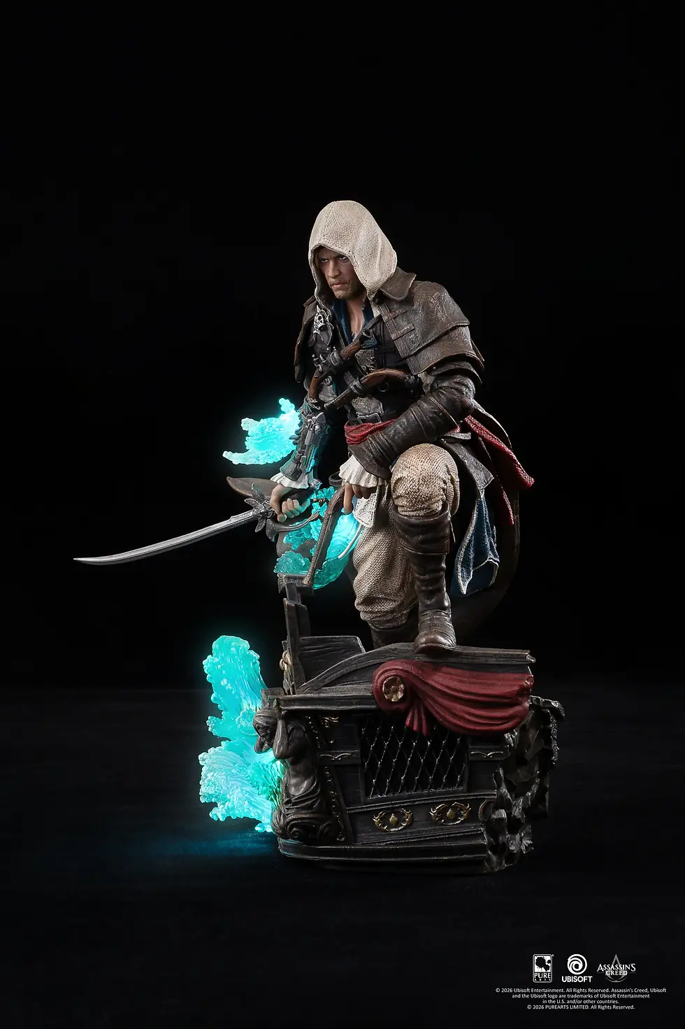 Miniatura: PureArts Assassin's Creed Black Flag Animus Edward 1/8 Scale Statue