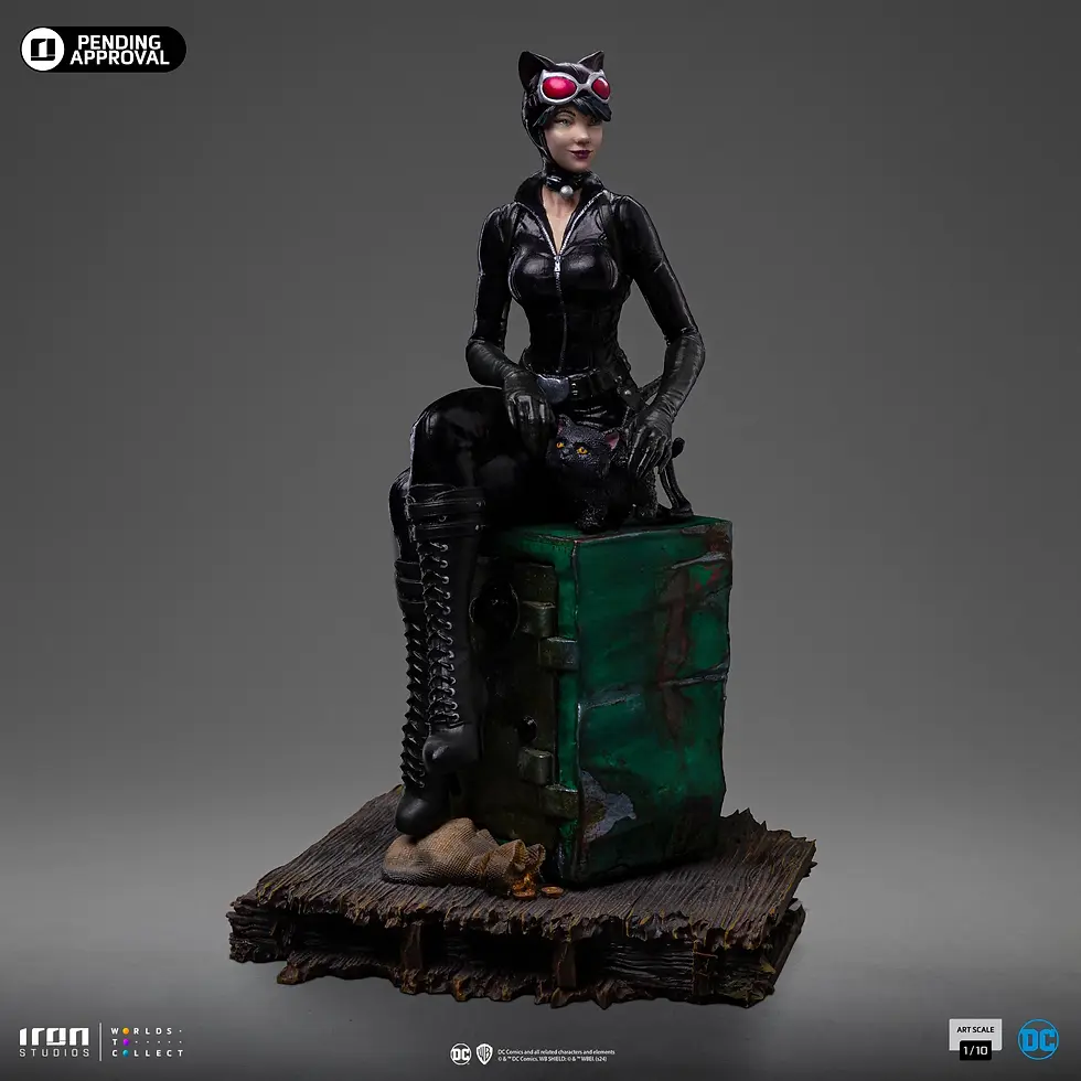 Miniatura: Catwoman - Gotham City Sirens - DC Comics 1/10 - Iron Studios - Abono