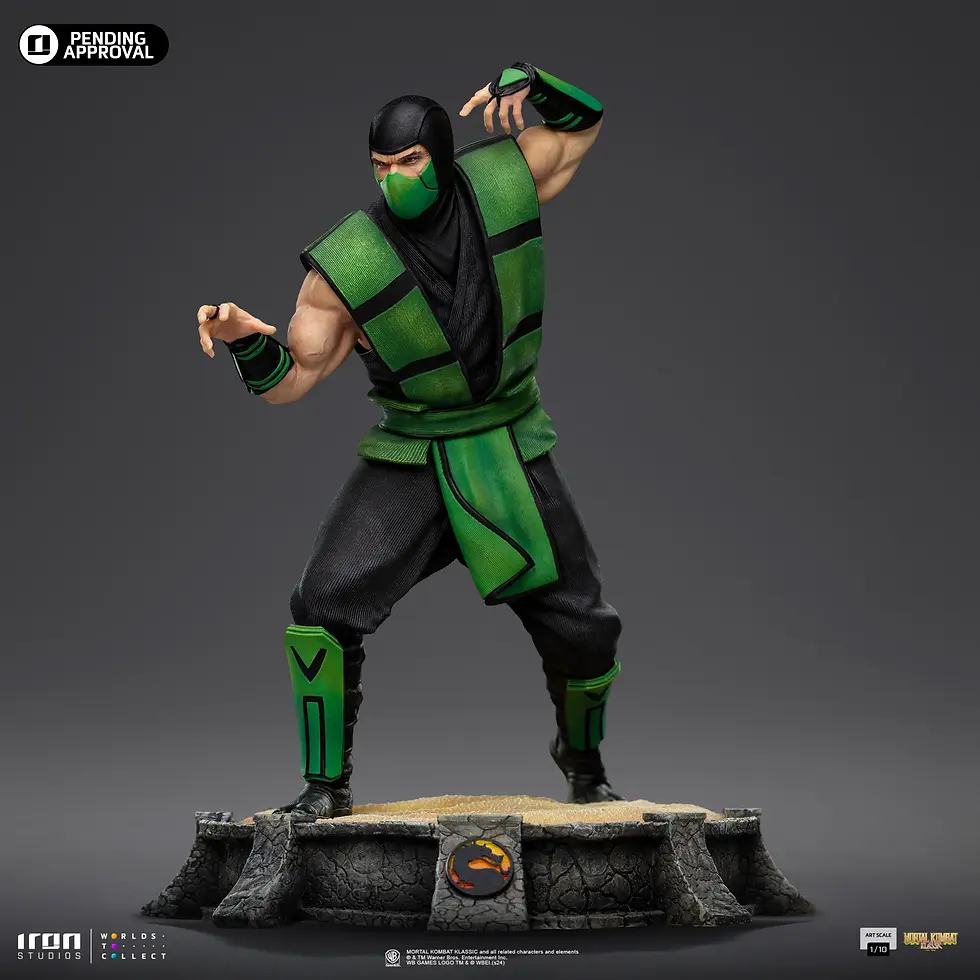 Miniatura: Reptile - Mortal Kombat - Art Scale 1/10 - Iron Studios - Abono
