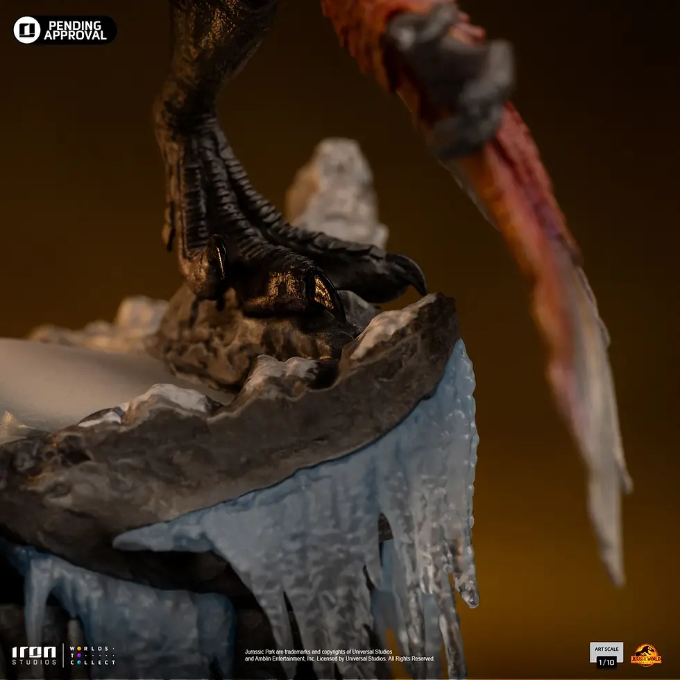 Miniatura: Pyroraptor - Jurassic World: Dominion - Art Scale 1/10 - Iron Studios - Abono