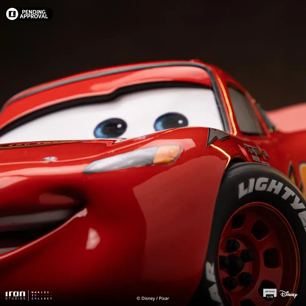 Miniatura: Lightning Mcqueen - Cars - Art Scale 1/10 - Iron Studios - Abono