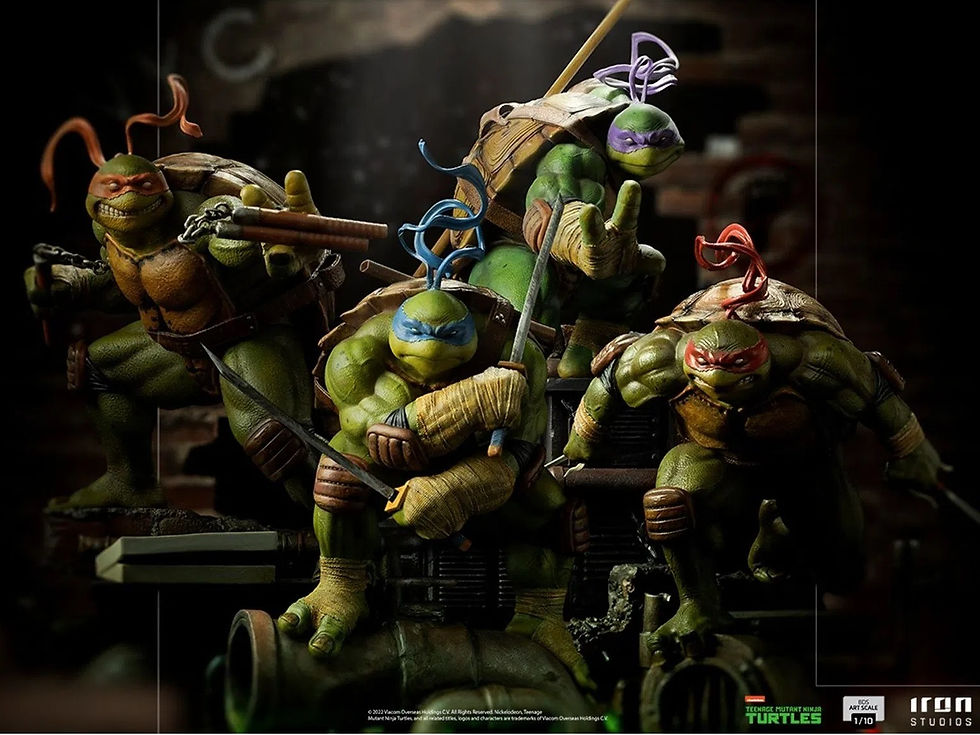 Miniatura: Donatello - Tortugas Ninja TMNT - 1/10 - Iron Studios