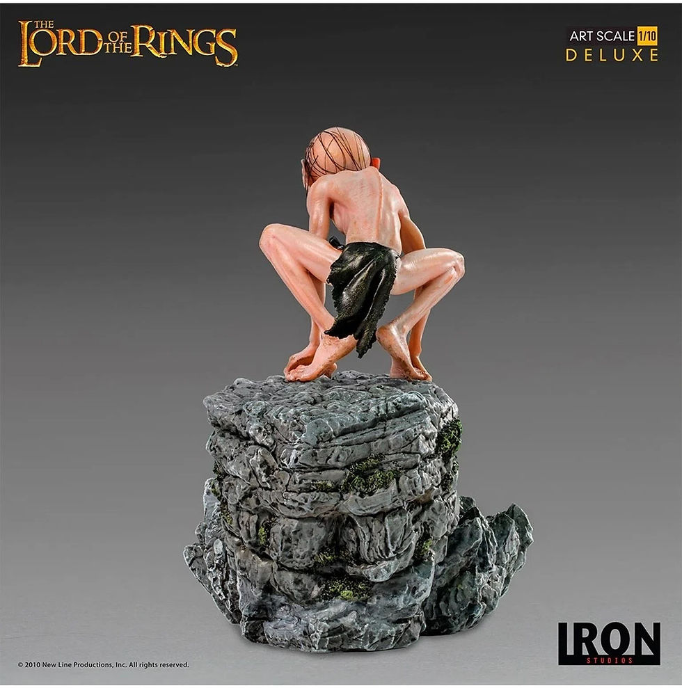 Miniatura: Gollum Deluxe - Lord Of The Rings - Art Scale 1/10 - Iron Studios