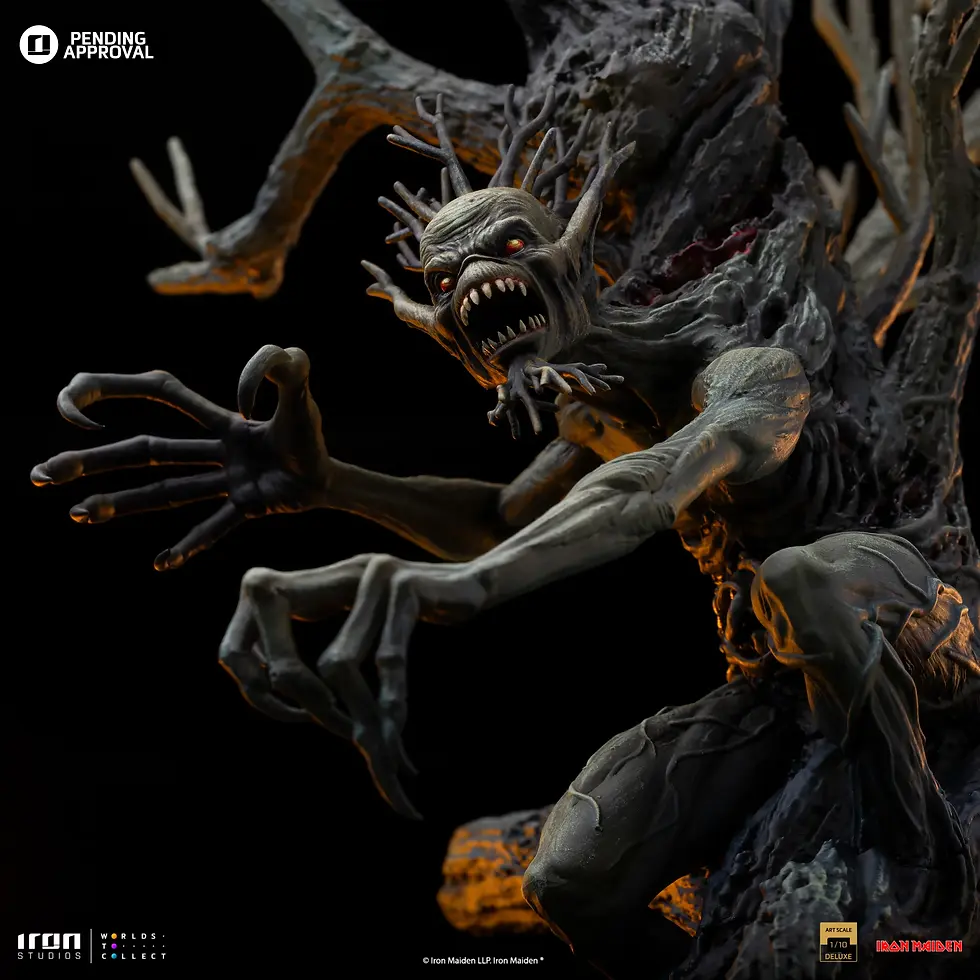 Miniatura: Fear of the Dark Eddie - Iron Maiden - Deluxe Art Scale 1/10 - Iron Studios