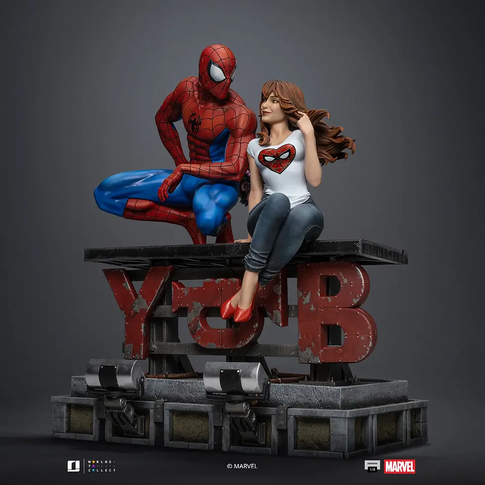 Miniatura: Spider-Man and Mary Jane - Marvel Comics - Diorama 1/6 - Iron Studios - Abono