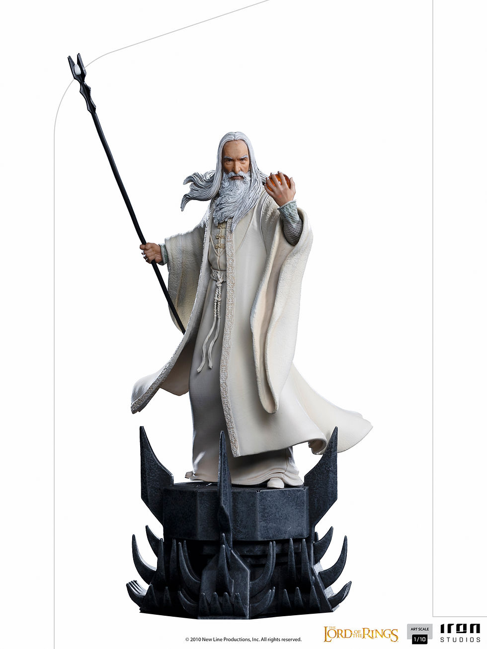 Miniatura: Figura Coleccionable Saruman BDS Art Scale 1/10 - The Lord Of The Rings - Iron Studios