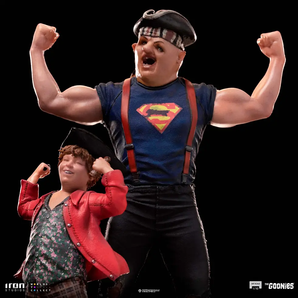 Miniatura: Figura Coleccionable Sloth and Chunk - The Goonies - Art Scale 1/10 - Iron Studios