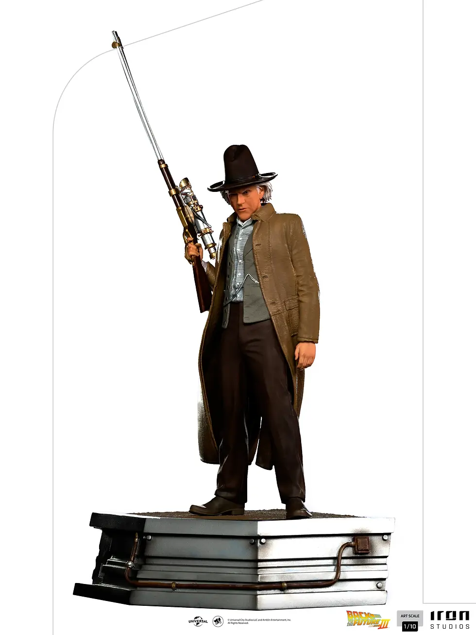 Miniatura: Figura Coleccionable Doctor Brown - Back To The Future III - Art Scale 1/10 - Iron Studios