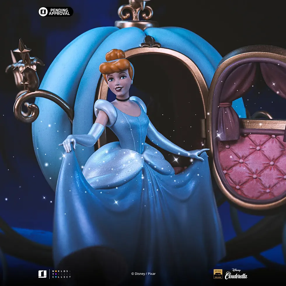 Miniatura: Cinderella Deluxe - Disney Classics - Art Scale 1/10 - Iron Studios - Abono