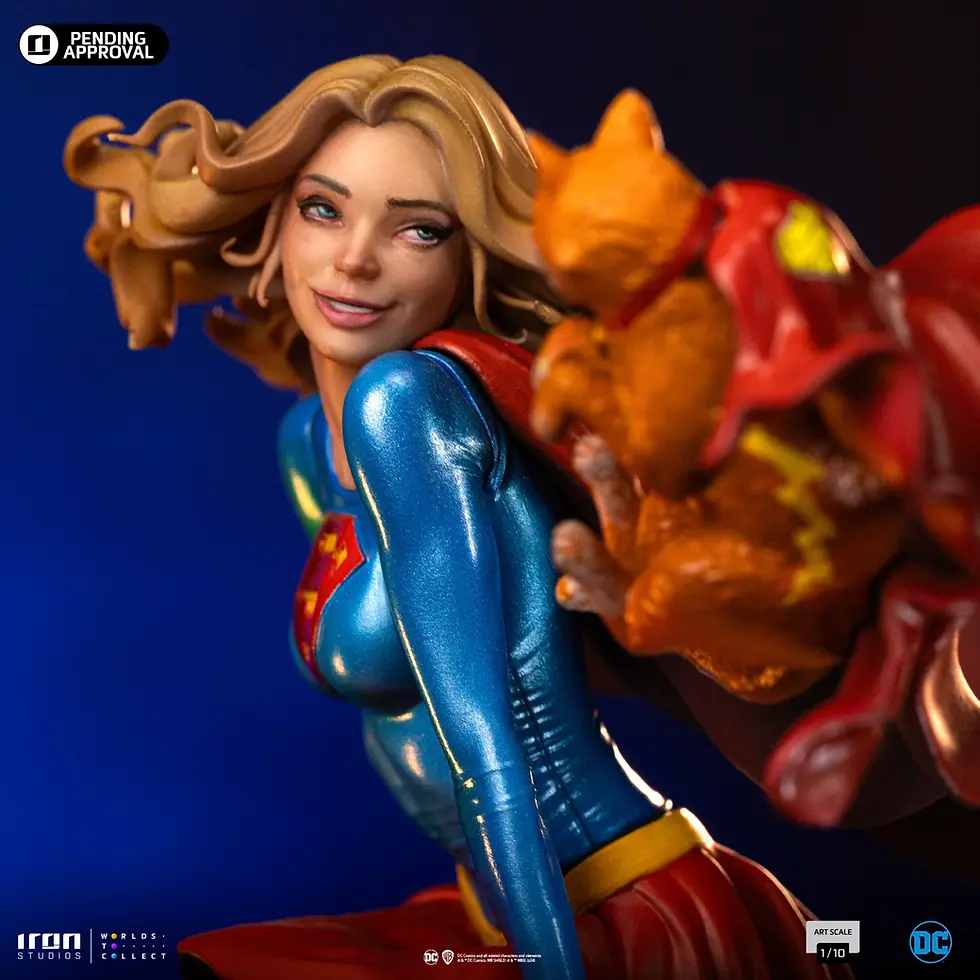Miniatura: Supergirl - DC Comics Series #8 - Art Scale 1/10 - Iron Studios