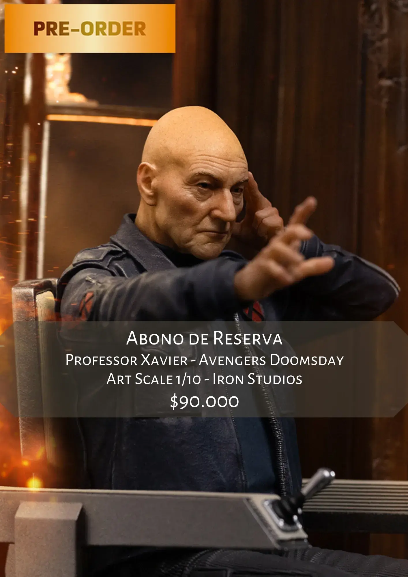 Professor Xavier - Avengers Doomsday - Art Scale 1/10 - Iron Studios