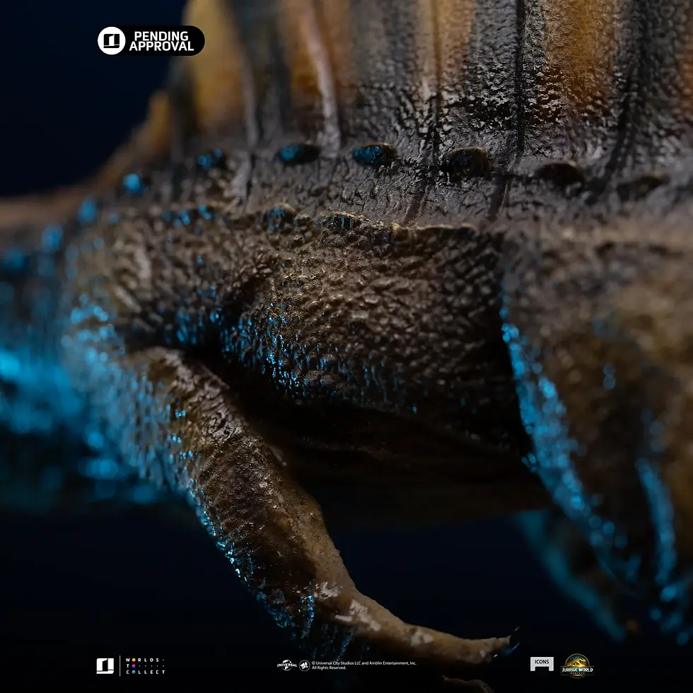 Miniatura: Spinosaurus - Jurassic World: Rebirth - Icons - Iron Studios - Abono