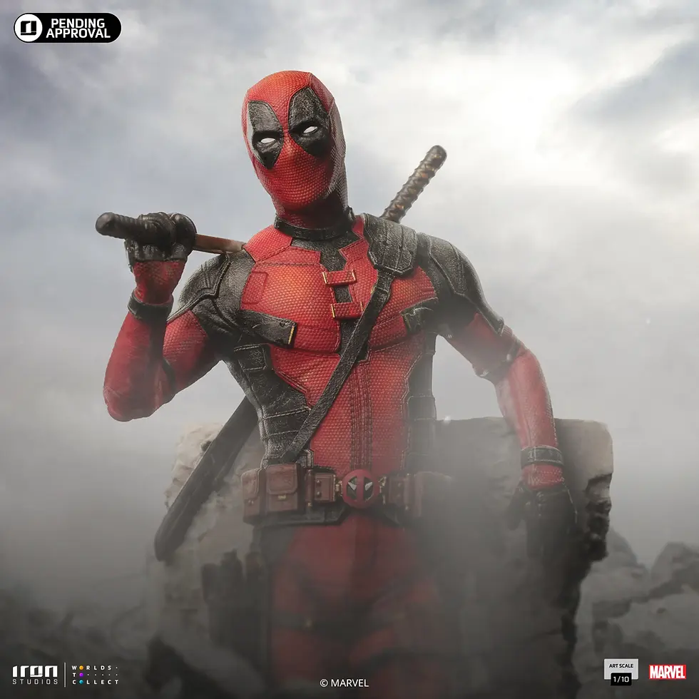 Miniatura: Diorama Deadpool & Wolverine - Art Scale 1/10 - Iron Studios