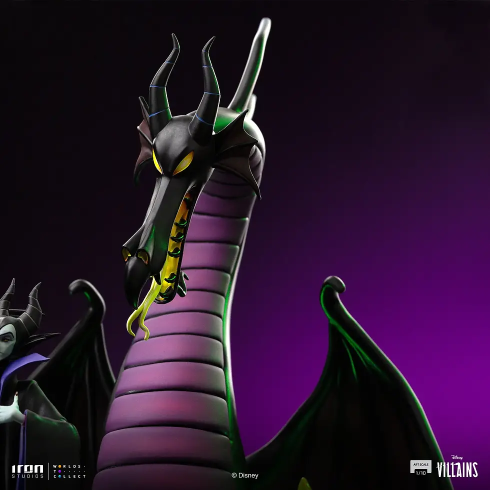Miniatura: Figura Coleccionable Maleficent - Disneys Villains - Art Scale 1/10 - Iron Studios