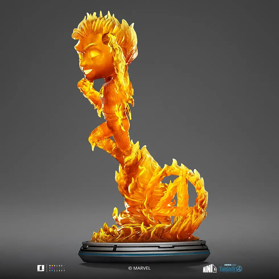 Miniatura: Figura Coleccionable Human Torch - The Fantastic Four - Minico - Iron Studios