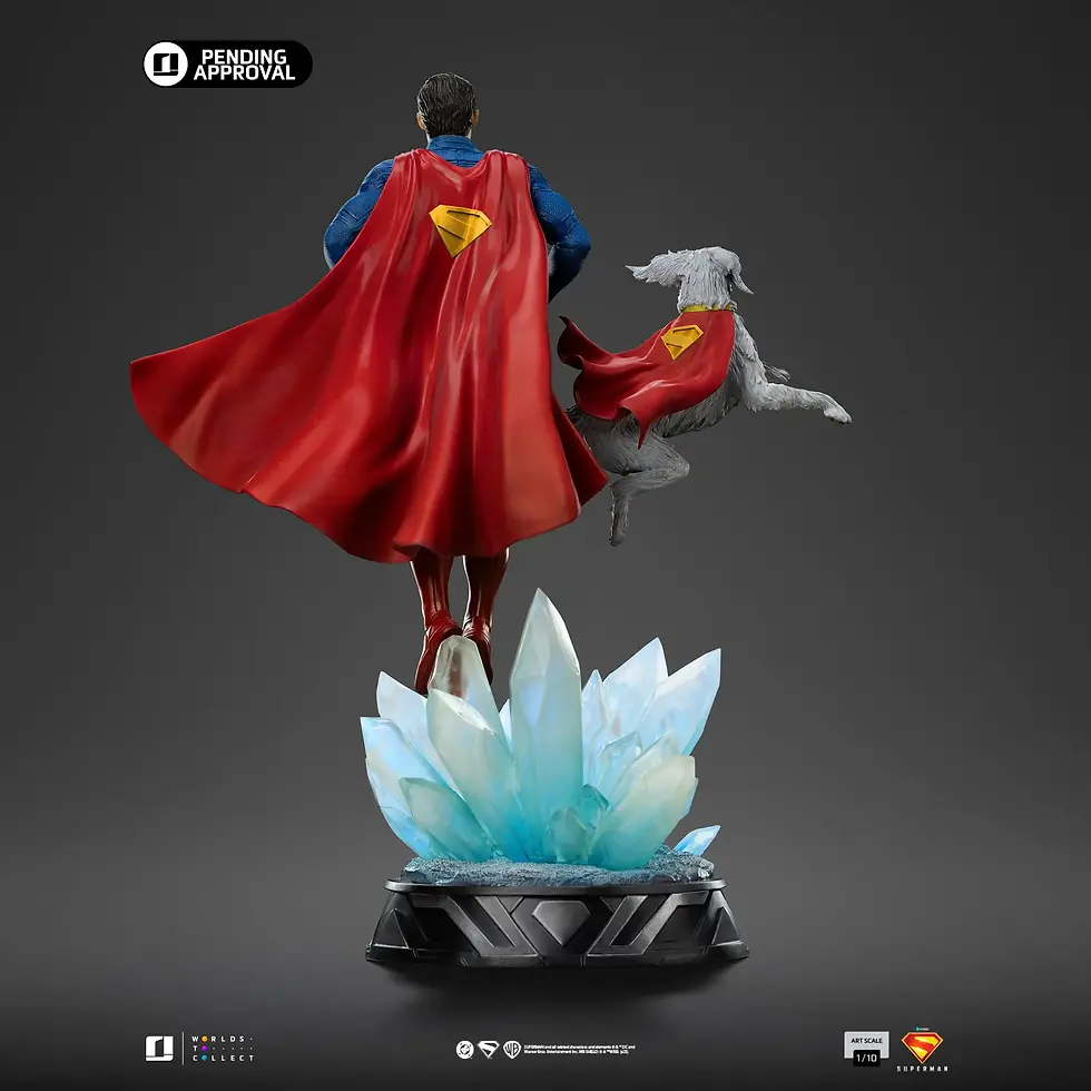 Miniatura: Superman and Krypto - Superman: Legacy - Art Scale 1/10 - Iron Studios