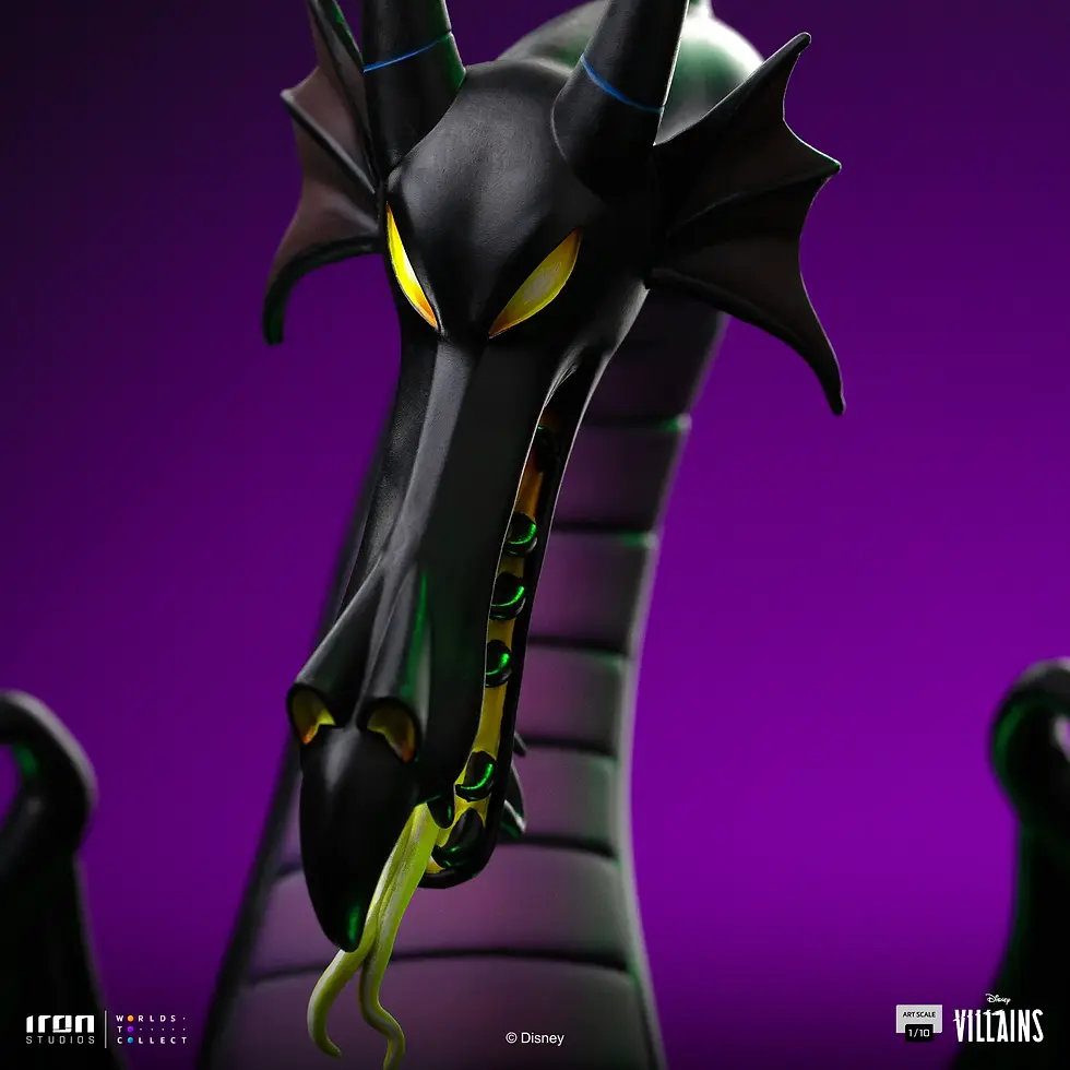Miniatura: Figura Coleccionable Maleficent - Disneys Villains - Art Scale 1/10 - Iron Studios
