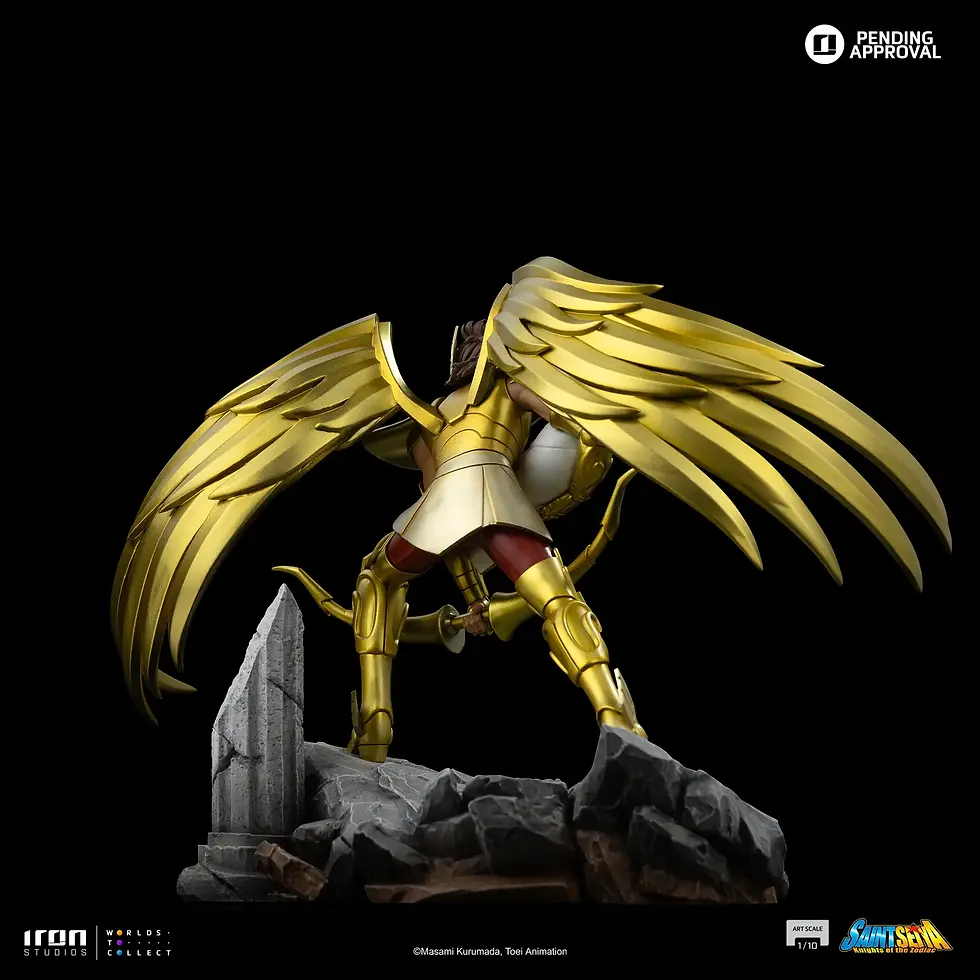 Miniatura: Sagittarius Aiolos - Saint Seiya - Art Scale 1/10 - Iron Studios - Abono