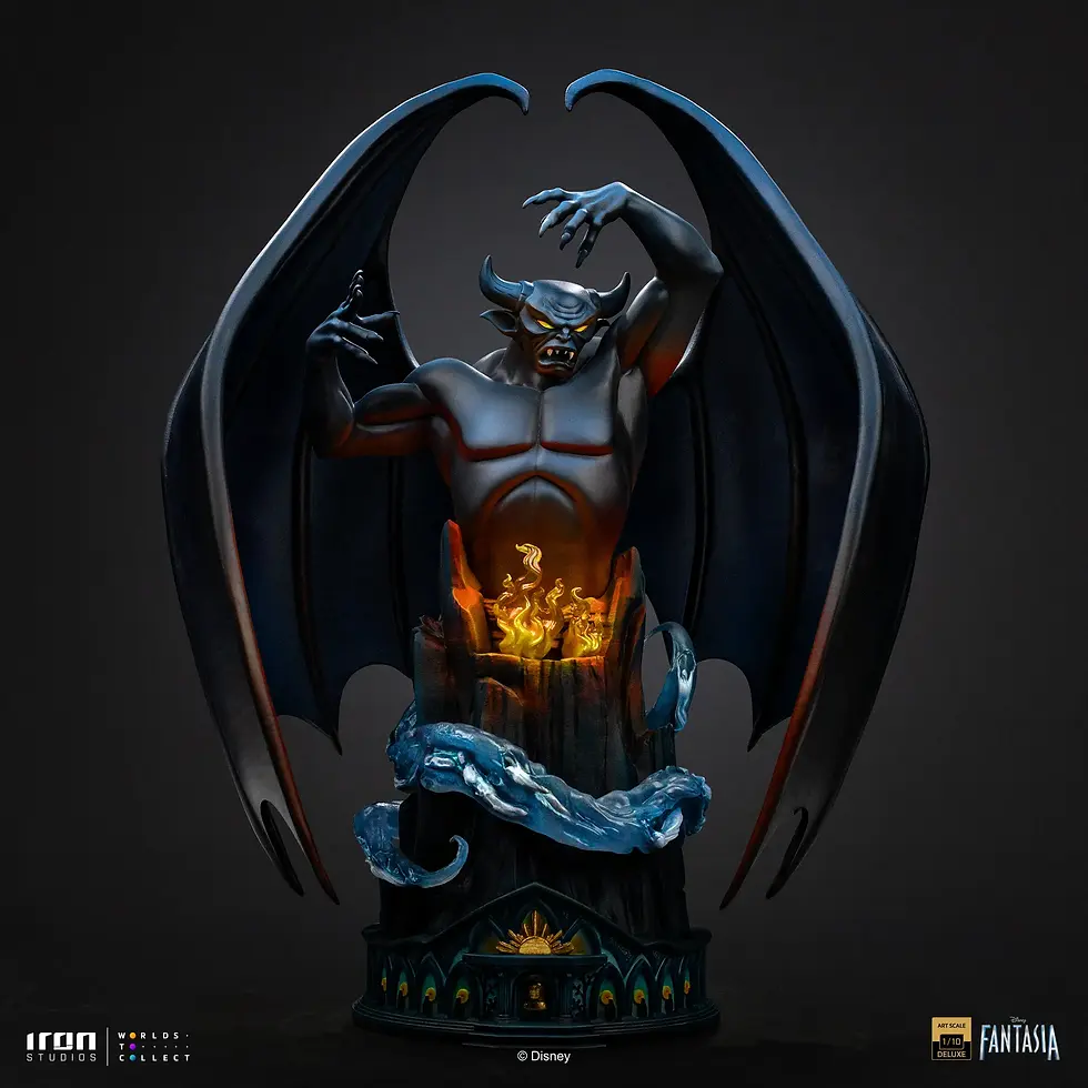 Miniatura: Chernabog - Fantasia - Deluxe Art Scale 1/10 - Iron Studios - Abono